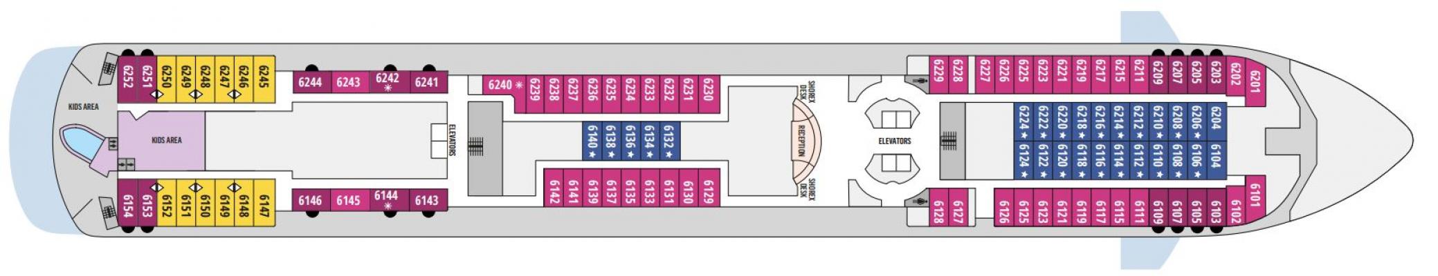 Cubierta 6 Celestyal Discovery